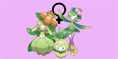 Is lilligant a female