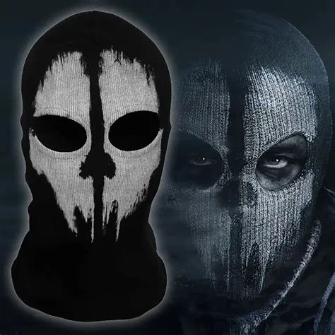 Why does ghost always wear a mask