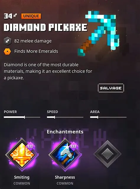 Is diamond the most powerful in minecraft