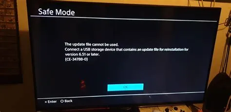 How do i fix my ps4 black screen in safe mode