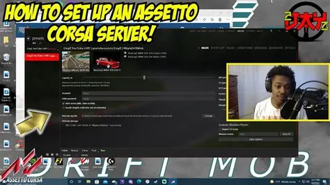 How do i start an assetto corsa lan server