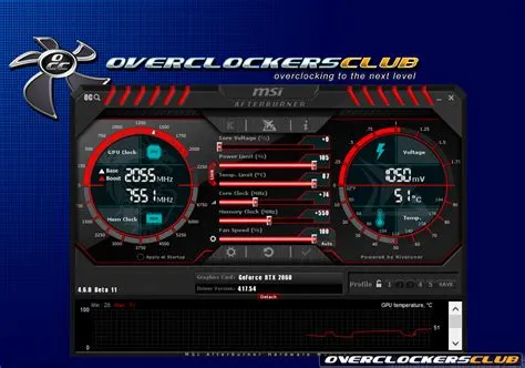 How much power does 2060 overclock