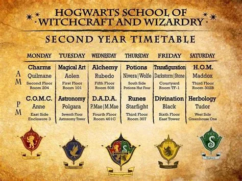 How old are year 1 students hogwarts