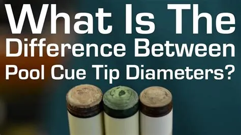 What is a normal cue tip