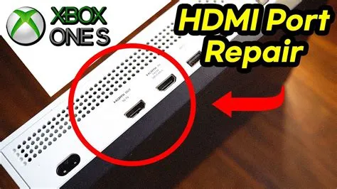 Can you fix hdmi port on xbox