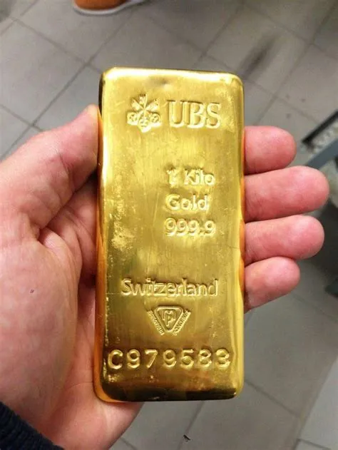 How big is a kilo of gold