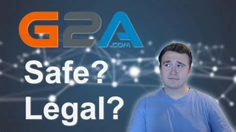 Is it illegal to buy from g2a