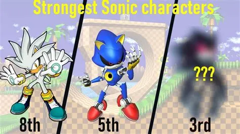 Who is the number 1 strongest sonic character