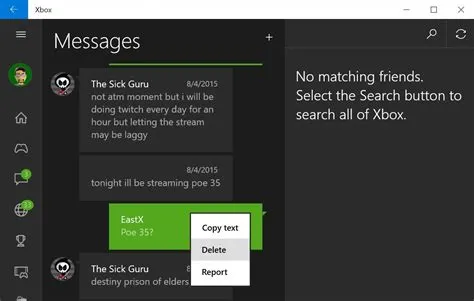 Do xbox messages expire