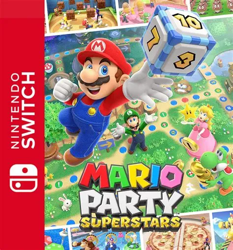 What is the difference between mario party and mario party superstars for switch