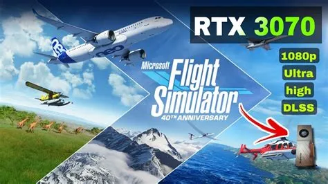 Can rtx 3070 run flight simulator