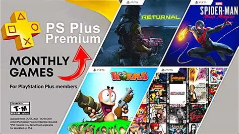 What are the free games for ps plus 2022