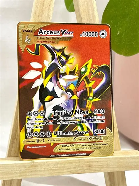 What is the hp of arceus vmax