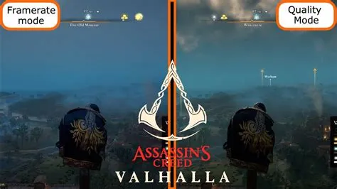 What is the quality vs framerate in valhalla