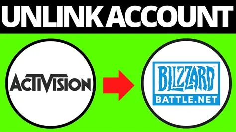 Can you unlink battle.net from activision