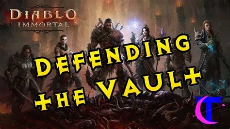 How do you get into the vault in diablo immortal