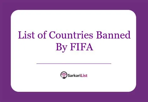 What countries have banned fifa points