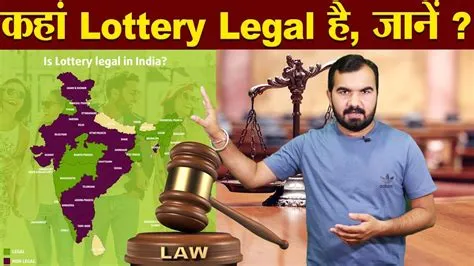 In which state lottery is legal in india