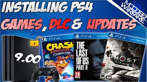 How many games install in ps4