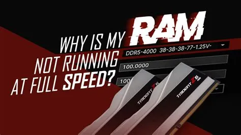 Is it ok to run ram at full speed