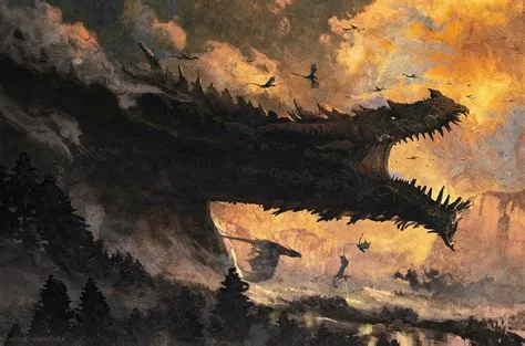 Who was the first dragon in middle earth