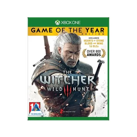 Is witcher 3 goty dlc on disc