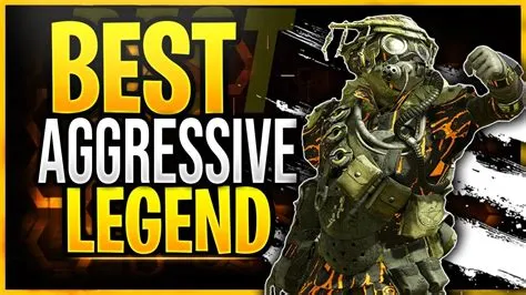 Who is the most aggressive player in apex