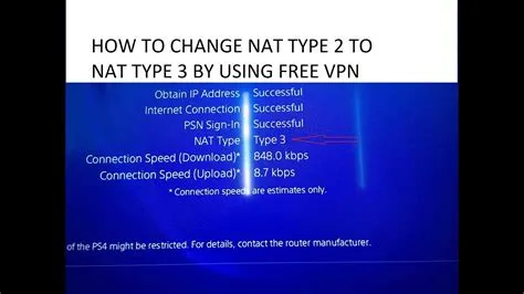 What nat type is ps4 vpn