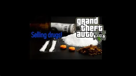 How do you sell drugs on gta