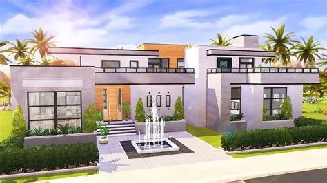 How do you buy a designed house in sims 4