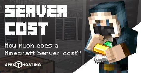 How much does it cost to run a good minecraft server