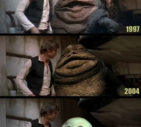 What did jabba the hutt originally look like