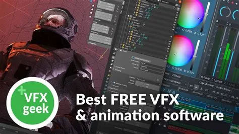 Which software is most used in vfx