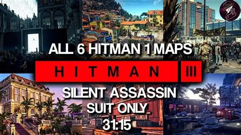 Does hitman 3 have hitman 1 maps