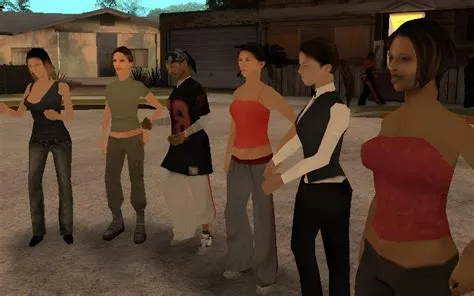 How many girlfriends are there in gta san andreas