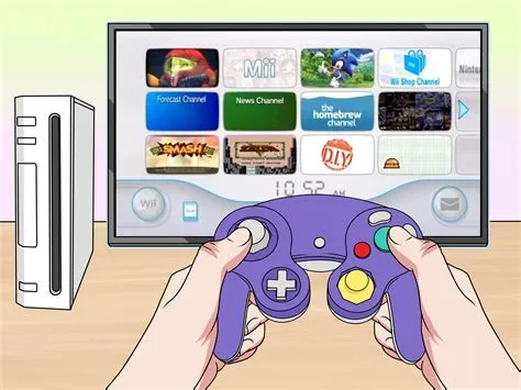 Can you play gamecube games on wii with wii controller