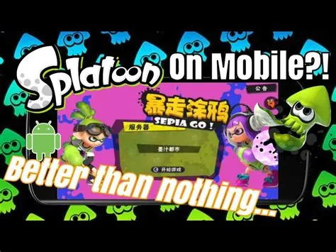 Will splatoon 3 have an app