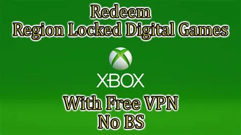 Are xboxs region locked