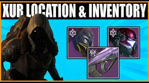 Does xur sell armor