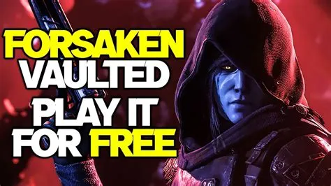 Why is forsaken getting removed