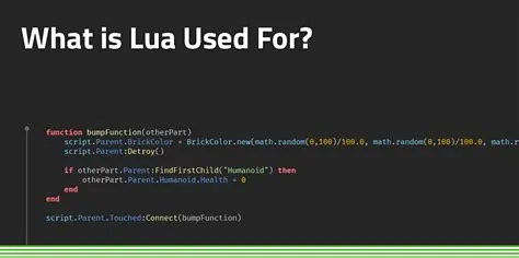 What code is lua similar to