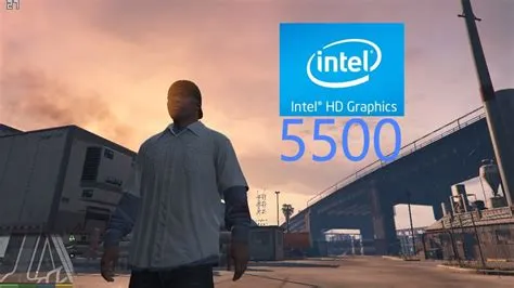 Can we play gta 5 on intel hd graphics 5500