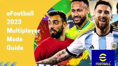 How to play multiplayer on efootball 2023