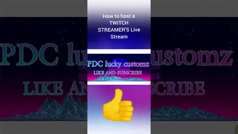 Do streamers know when you host them