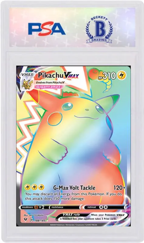 Is pikachu vmax rare