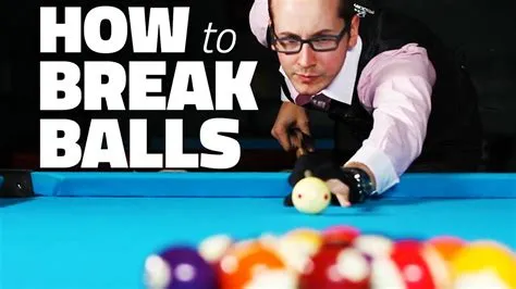 How fast do pro pool players break