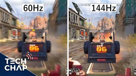 Is 60hz better than 144hz gaming