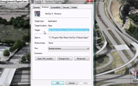 What is the screen resolution for simcity 4