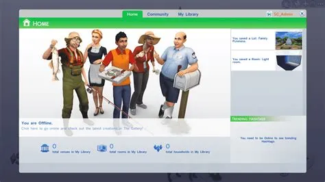 How do i play sims 4 offline