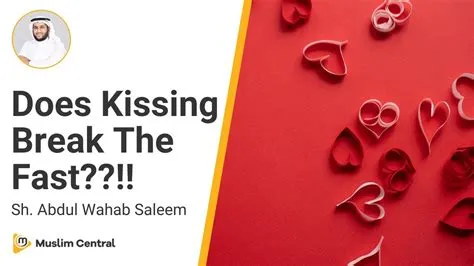 Is kissing not allowed during ramadan